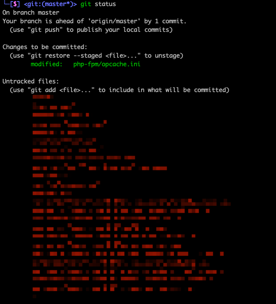 解决Linux服务器中git命令终端渲染出现问号
